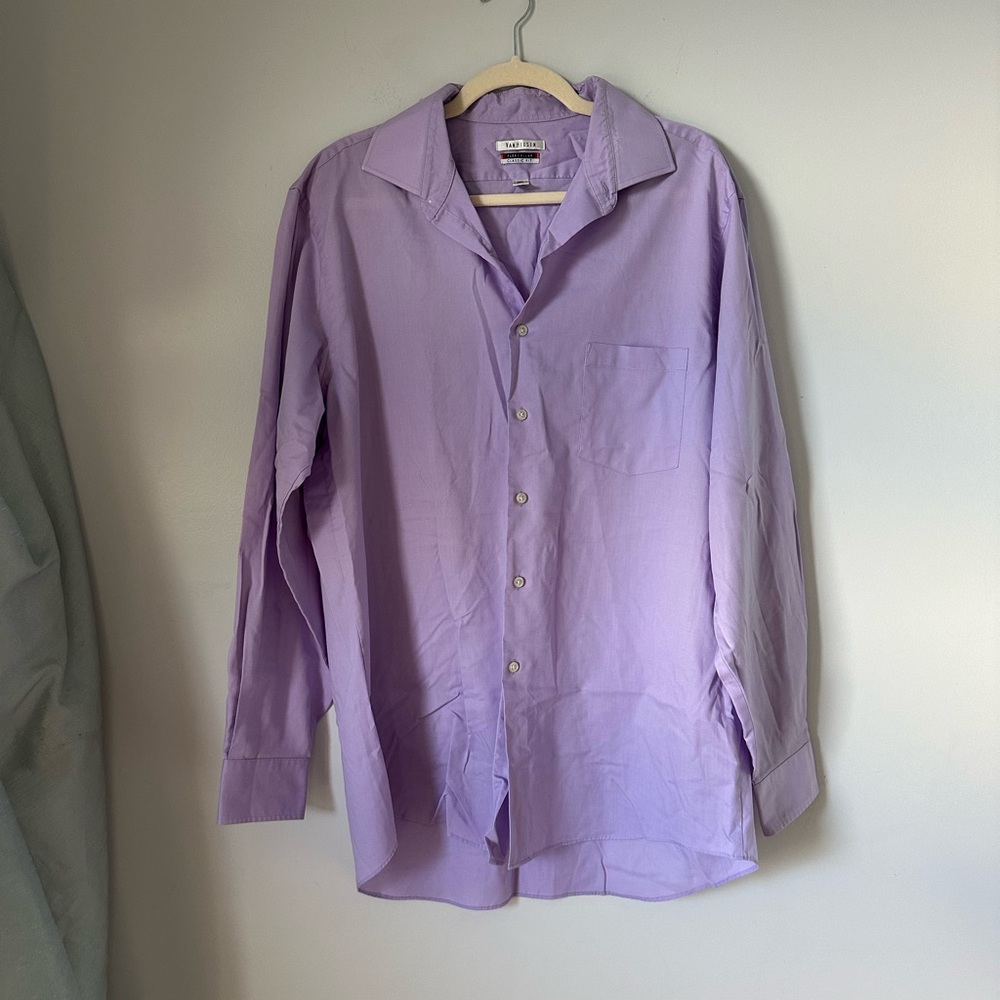 Lavender dress shirt